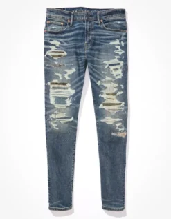 AE AirFlex+ Patched Athletic Skinny Jean 7 AE AirFlex+ Patched Athletic Skinny Jean -HypeWardrobe Store 0114 6474 469 f