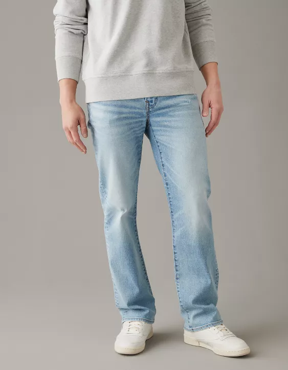 AE AirFlex+ Ultrasoft Distressed Original Bootcut Jean 4 AE AirFlex+ Ultrasoft Distressed Original Bootcut Jean - Image 2