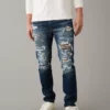 AE AirFlex+ Ultrasoft Patched Slim Jean -HypeWardrobe Store 0117 6681 990 of