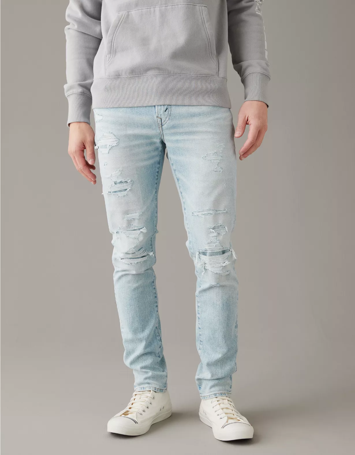 AE AirFlex+ Ultrasoft Patched Skinny Jean 3 AE AirFlex+ Ultrasoft Patched Skinny Jean