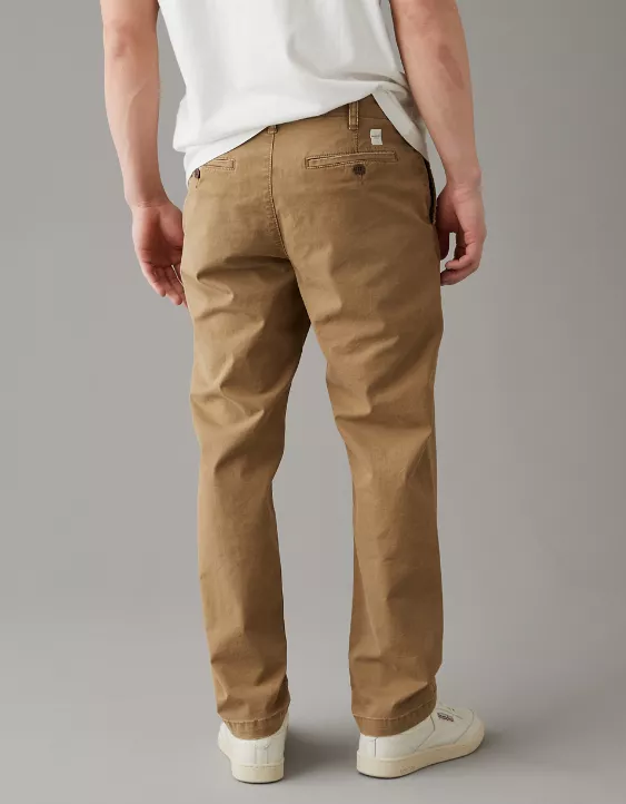 AE Flex Relaxed Straight Lived-In Khaki Pant 4 AE Flex Relaxed Straight Lived-In Khaki Pant - Image 2