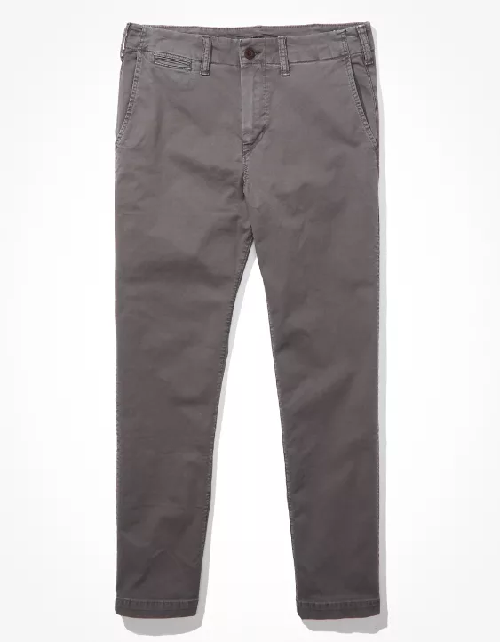 AE Flex Original Straight Lived-In Khaki Pant 5 AE Flex Original Straight Lived-In Khaki Pant - Image 3