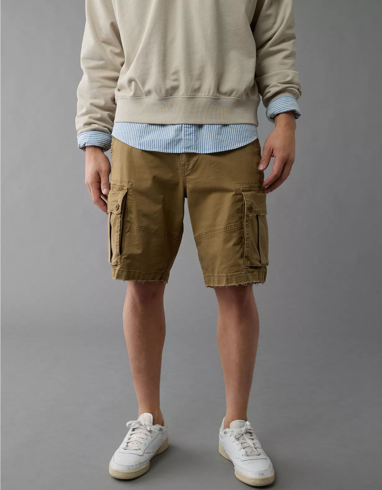 AE Flex 10" Lived-In Cargo Short 3 AE Flex 10" Lived-In Cargo Short