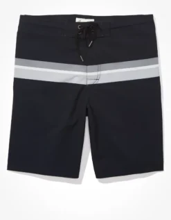 AE 9" Striped Classic Board Short -HypeWardrobe Store 0133 7445 001 f