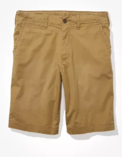 AE Flex 12" Longer Length Lived-In Khaki Short 7 AE Flex 12" Longer Length Lived-In Khaki Short -HypeWardrobe Store 0135 7330 238 f