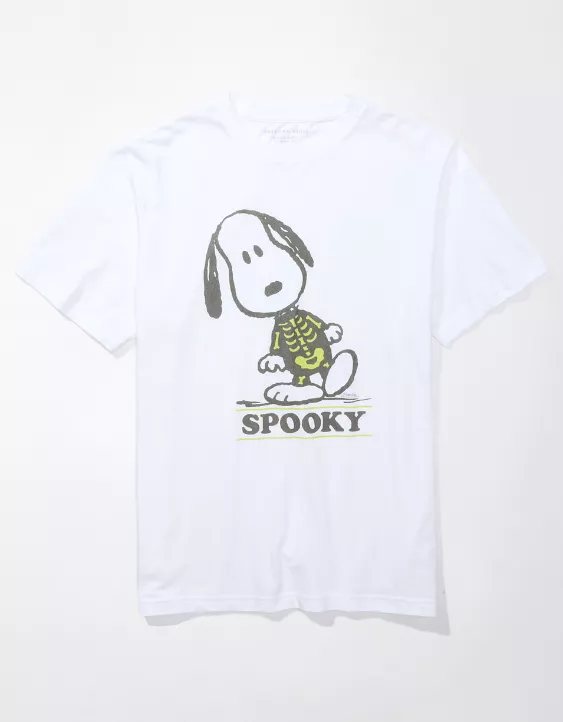 AE Super Soft Snoopy Halloween Graphic T-Shirt 5 AE Super Soft Snoopy Halloween Graphic T-Shirt - Image 3