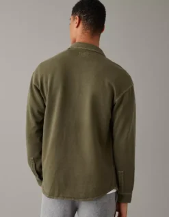 AE Super Soft Fleece Shacket 7 AE Super Soft Fleece Shacket -HypeWardrobe Store 0195 2079 309 ob