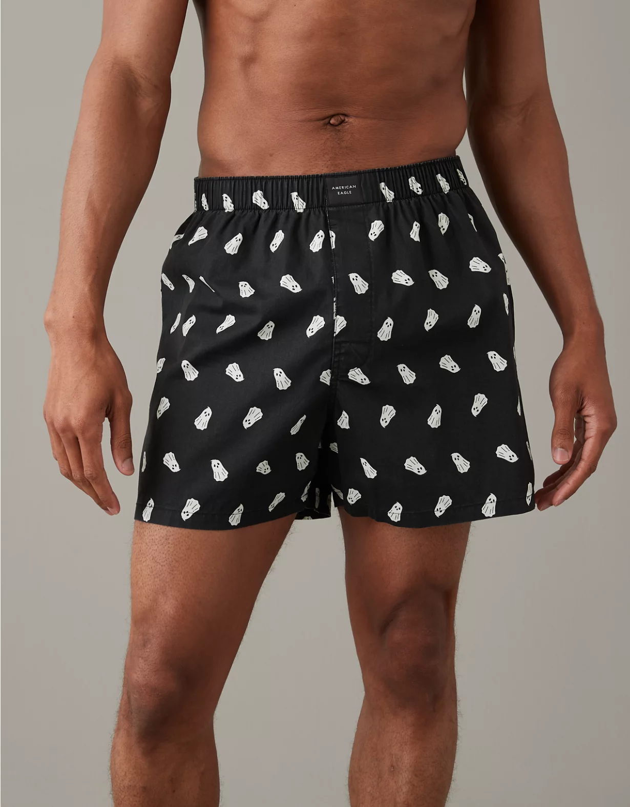 AEO Glow-In-The-Dark Ghosts Stretch Boxer Short 3 AEO Glow-In-The-Dark Ghosts Stretch Boxer Short