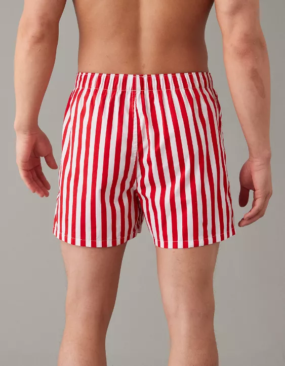 AEO Christmas Stripes Stretch Boxer Short 4 AEO Christmas Stripes Stretch Boxer Short - Image 2