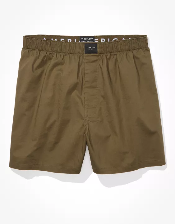 AEO Solid Stretch Boxer Short 5 AEO Solid Stretch Boxer Short - Image 3