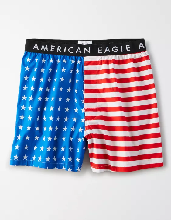 AEO Stars + Stripes Stretch Boxer Short 5 AEO Stars + Stripes Stretch Boxer Short - Image 3