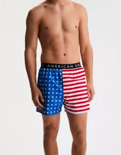 AEO Stars + Stripes Stretch Boxer Short