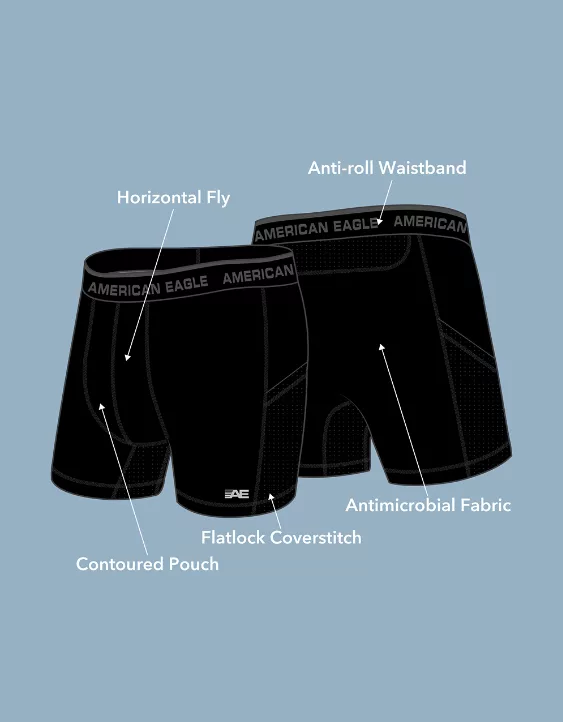 AEO 6" Active Flex Boxer Brief 5 AEO 6" Active Flex Boxer Brief - Image 3