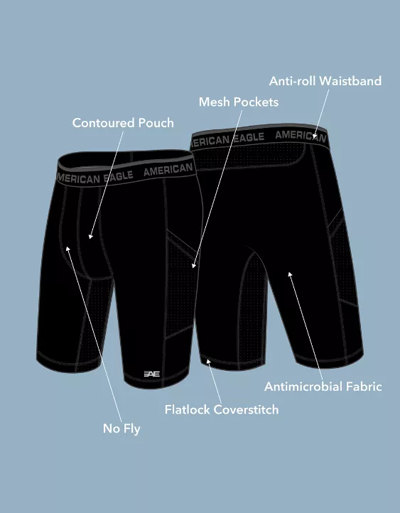 AEO 9" Active Flex Boxer Brief 5 AEO 9" Active Flex Boxer Brief - Image 3