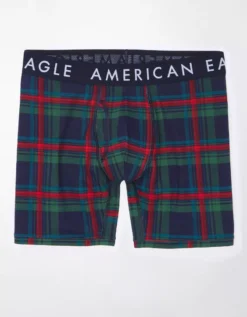 AEO Plaid 6" Classic Boxer Brief -HypeWardrobe Store 0235 0034 410 f