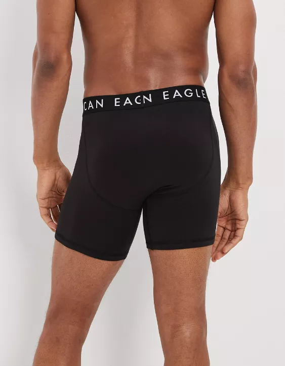 AEO Solid 6" Classic Boxer Brief 4 AEO Solid 6" Classic Boxer Brief - Image 2