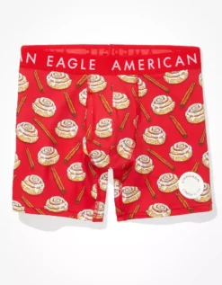 AEO Cinnamon Buns Scratch + Sniff 6" Classic Boxer Brief 7 AEO Cinnamon Buns Scratch + Sniff 6" Classic Boxer Brief -HypeWardrobe Store 0235 3426 600 f