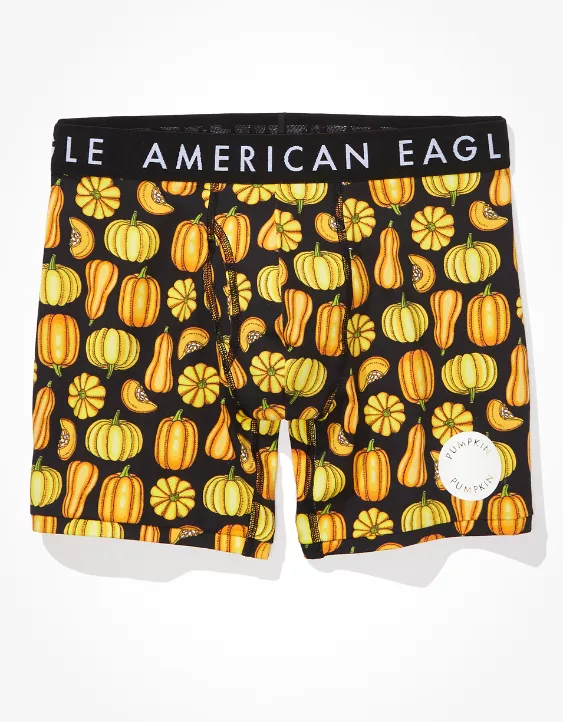 AEO Pumpkins Scratch + Sniff 6" Classic Boxer Brief 5 AEO Pumpkins Scratch + Sniff 6" Classic Boxer Brief - Image 3