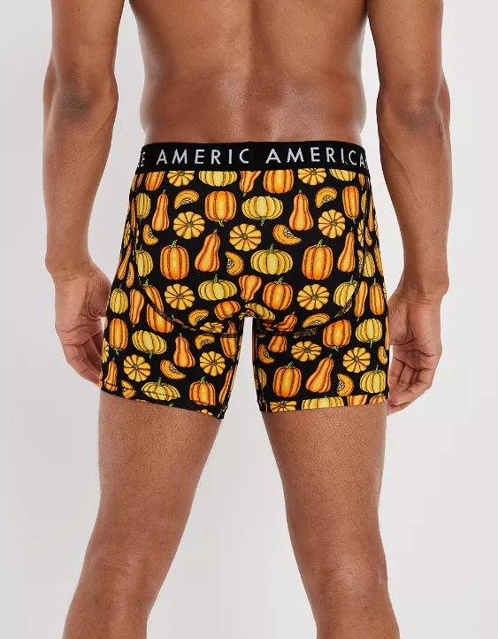 AEO Pumpkins Scratch + Sniff 6" Classic Boxer Brief 4 AEO Pumpkins Scratch + Sniff 6" Classic Boxer Brief - Image 2