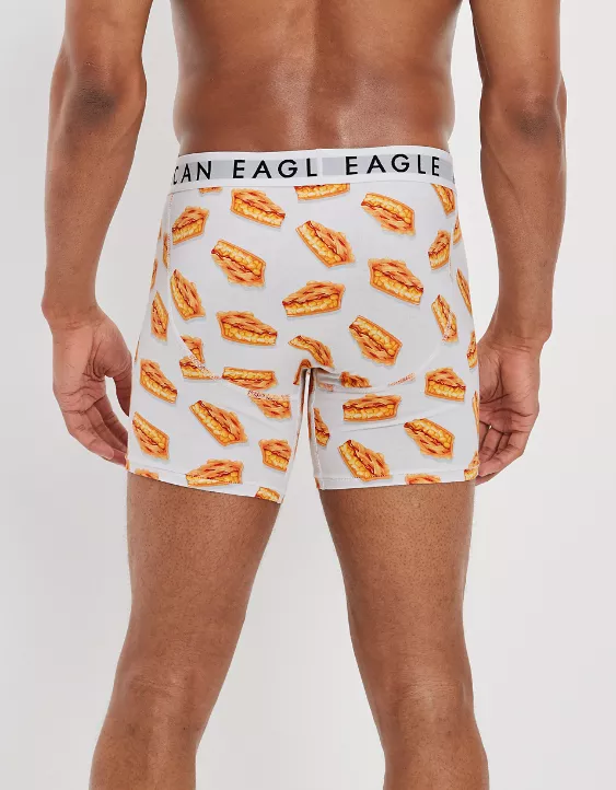 AEO Apple Pie Scratch + Sniff 6" Classic Boxer Brief 4 AEO Apple Pie Scratch + Sniff 6" Classic Boxer Brief - Image 2