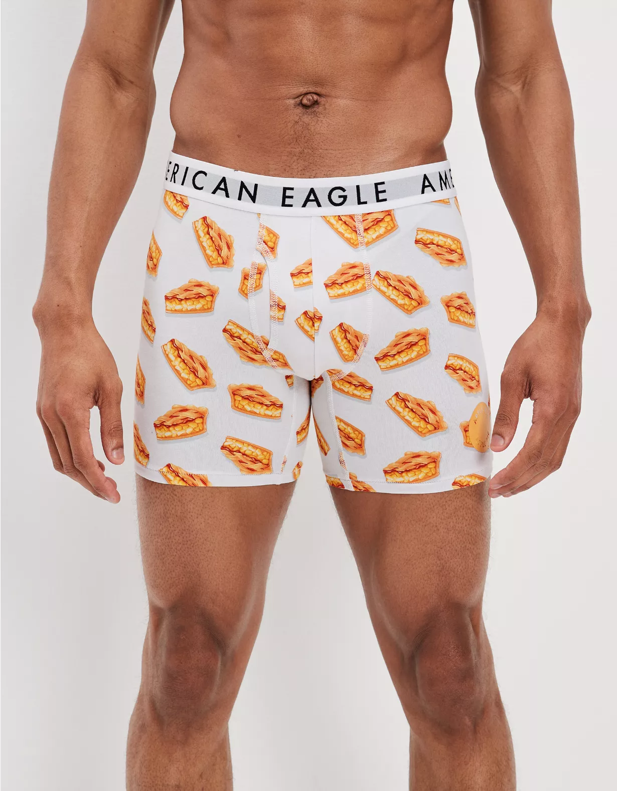 AEO Apple Pie Scratch + Sniff 6" Classic Boxer Brief 3 AEO Apple Pie Scratch + Sniff 6" Classic Boxer Brief