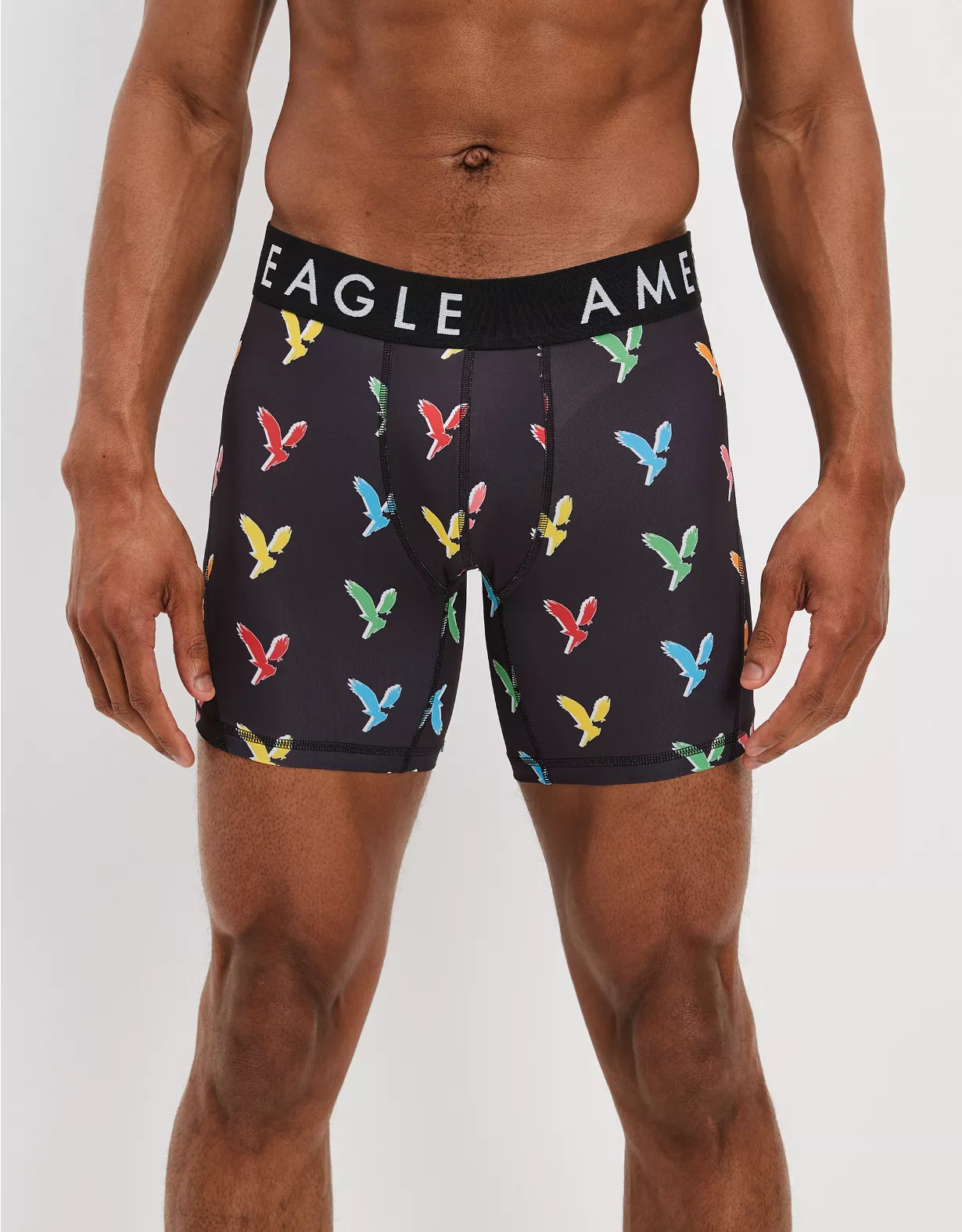AEO Colorful Eagles 6" Flex Boxer Brief 3 AEO Colorful Eagles 6" Flex Boxer Brief