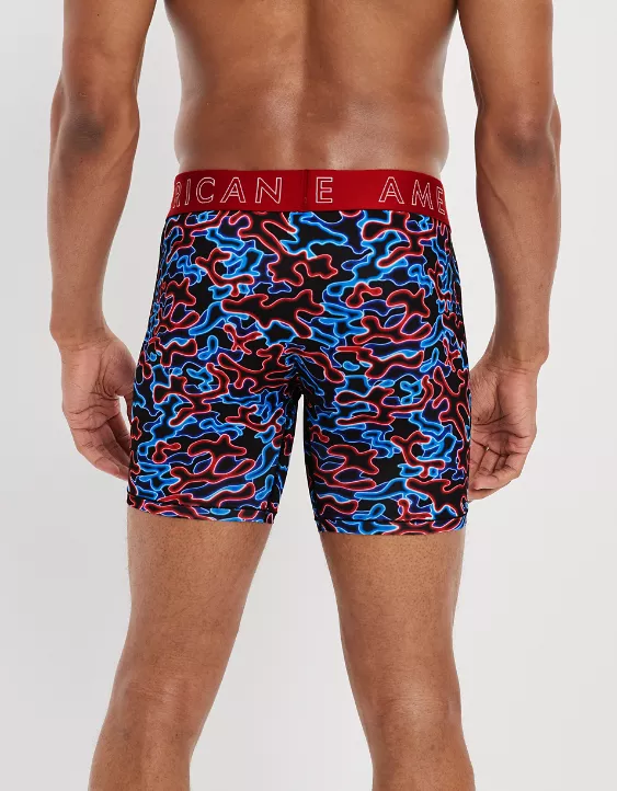 AEO Neon Camo 6" Flex Boxer Brief 4 AEO Neon Camo 6" Flex Boxer Brief - Image 2