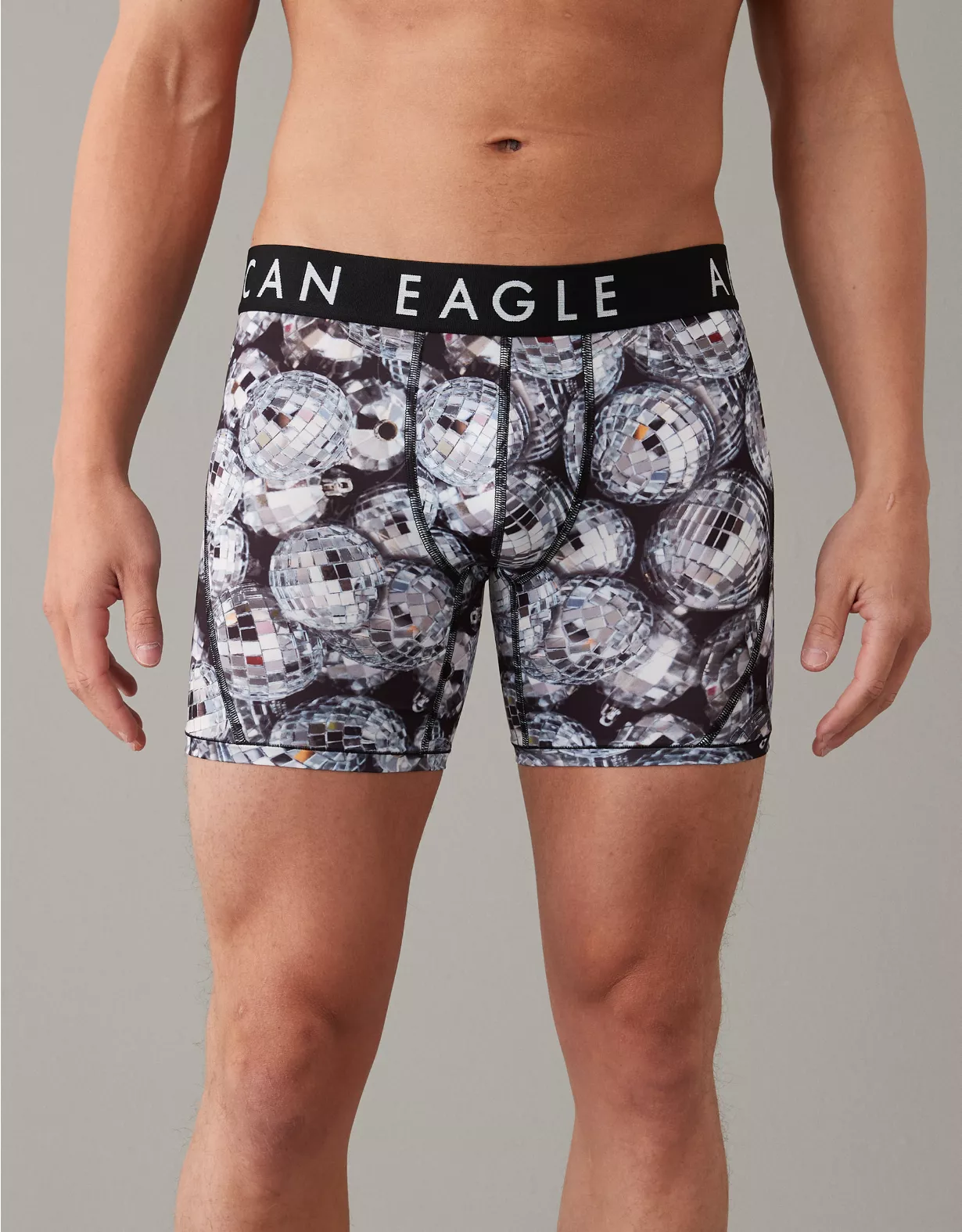 AEO Disco Ball 6" Flex Boxer Brief 3 AEO Disco Ball 6" Flex Boxer Brief
