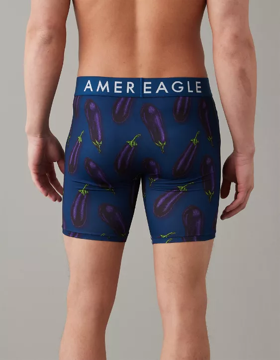AEO Eggplant 6" Flex Boxer Brief 4 AEO Eggplant 6" Flex Boxer Brief - Image 2