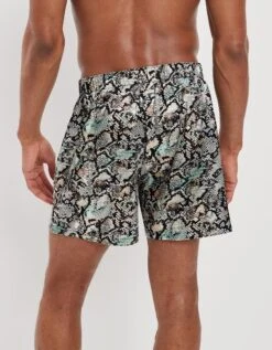 AEO Snake Skin Satin Pocket Boxer Short -HypeWardrobe Store 0238 3423 100 ob