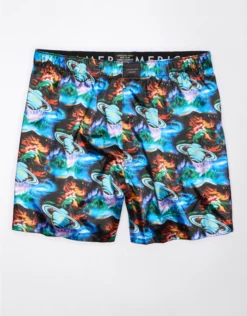 AEO Galaxy Satin Pocket Boxer Short