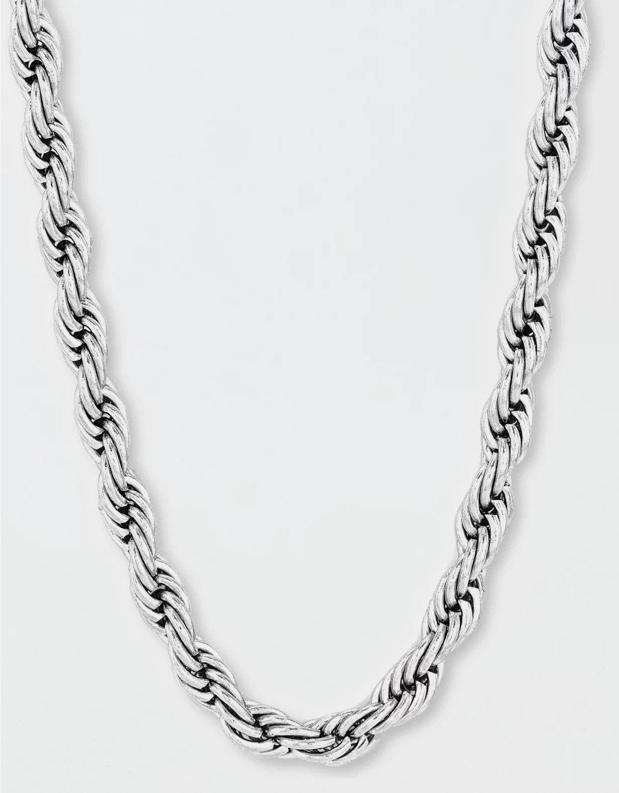 West Coast Jewelry Stainless Steel Spiga Chain Necklace 3 West Coast Jewelry Stainless Steel Spiga Chain Necklace