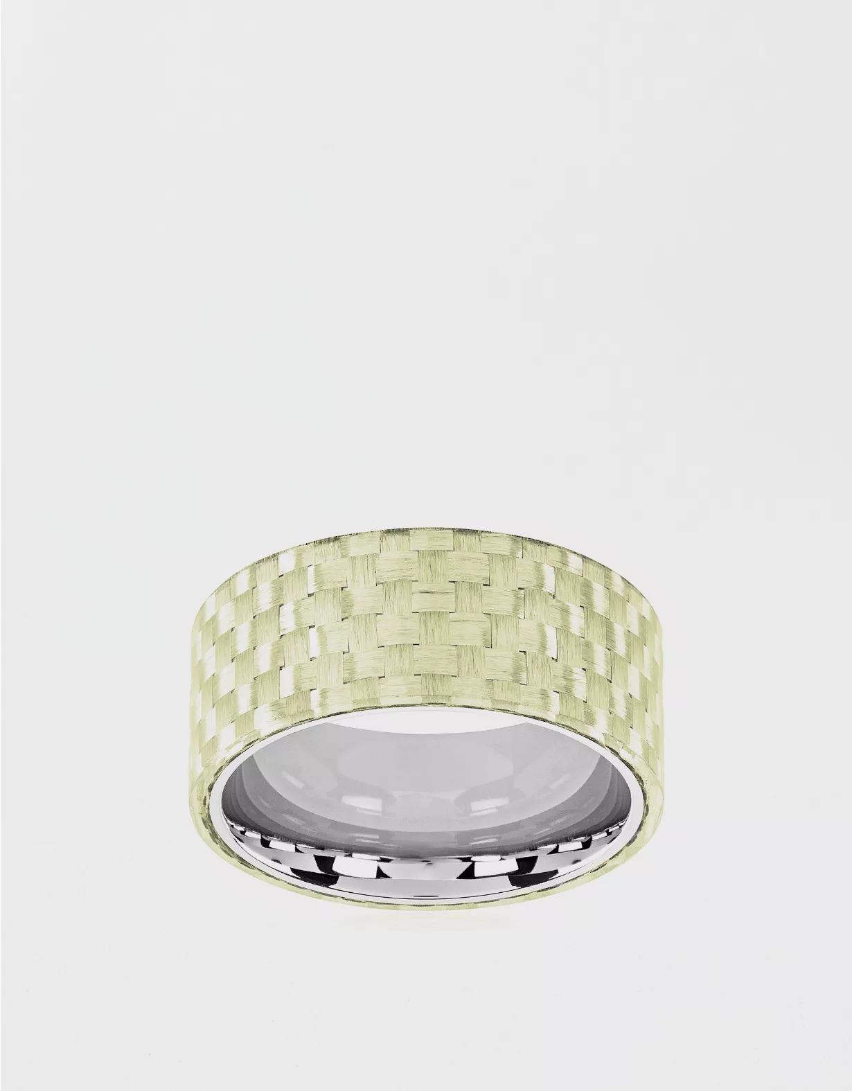 West Coast Jewelry Stainless Steel Overlay Glossy Ring 4 West Coast Jewelry Stainless Steel Overlay Glossy Ring - Image 2