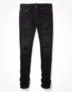 AE AirFlex+ Patched Stacked Skinny Jean 7 AE AirFlex+ Patched Stacked Skinny Jean -HypeWardrobe Store 1113 6028 080 f