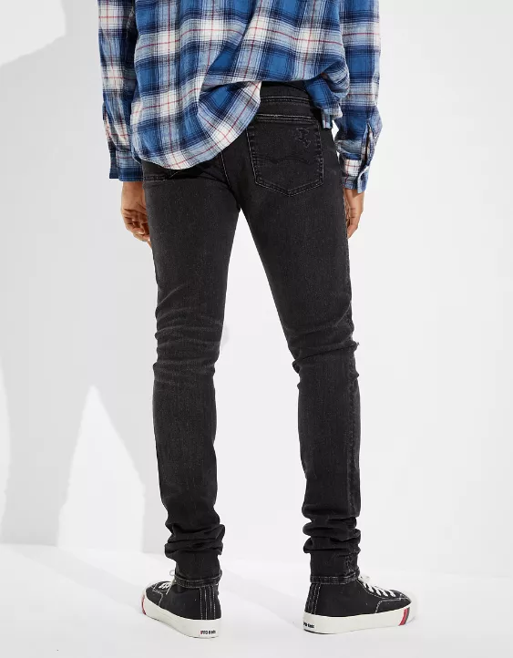 AE AirFlex+ Patched Stacked Skinny Jean 4 AE AirFlex+ Patched Stacked Skinny Jean - Image 2