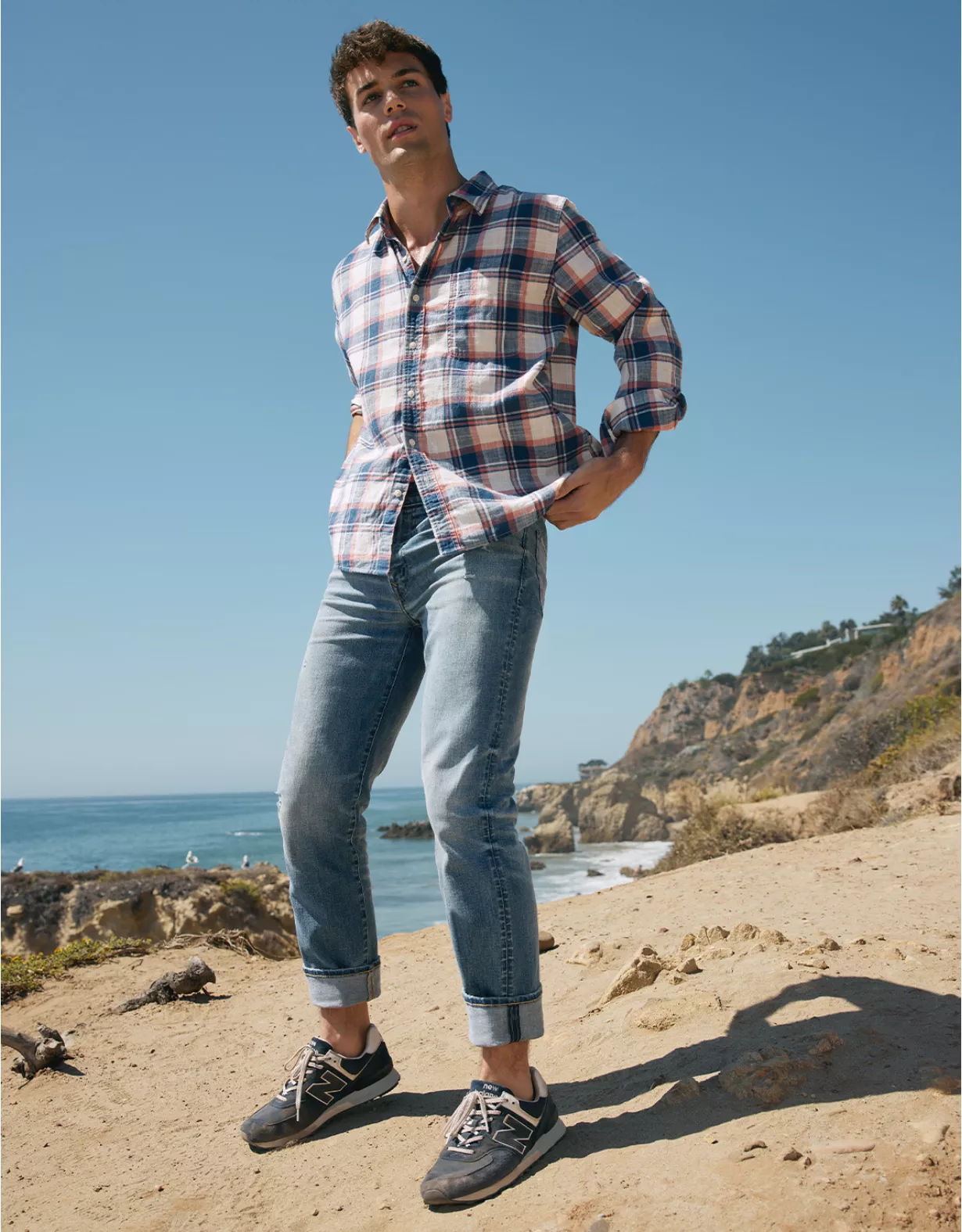 AE AirFlex+ Distressed Athletic Straight Jean 3 AE AirFlex+ Distressed Athletic Straight Jean