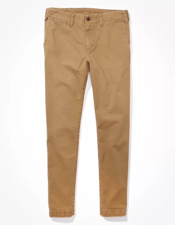 AE Flex Athletic Skinny Lived-In Khaki Pant 5 AE Flex Athletic Skinny Lived-In Khaki Pant - Image 3