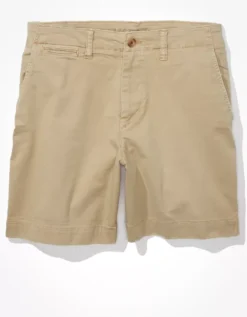 AE Flex 7" Lived-In Khaki Short 7 AE Flex 7" Lived-In Khaki Short -HypeWardrobe Store 1131 7366 212 f