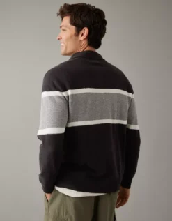 AE Long-Sleeve Striped Sweater Polo 7 AE Long-Sleeve Striped Sweater Polo -HypeWardrobe Store 1149 1797 001 ob