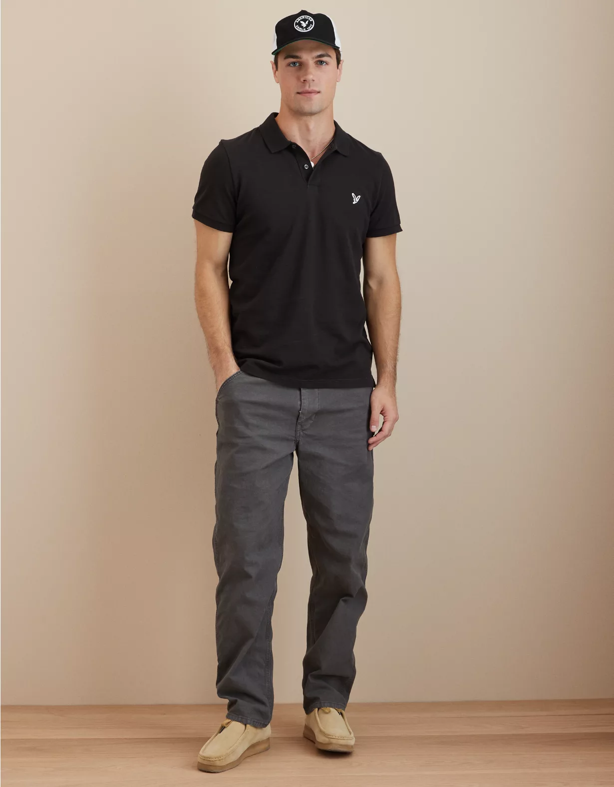 AE Super Soft Legend Slim Fit Pique Polo Shirt 3 AE Super Soft Legend Slim Fit Pique Polo Shirt