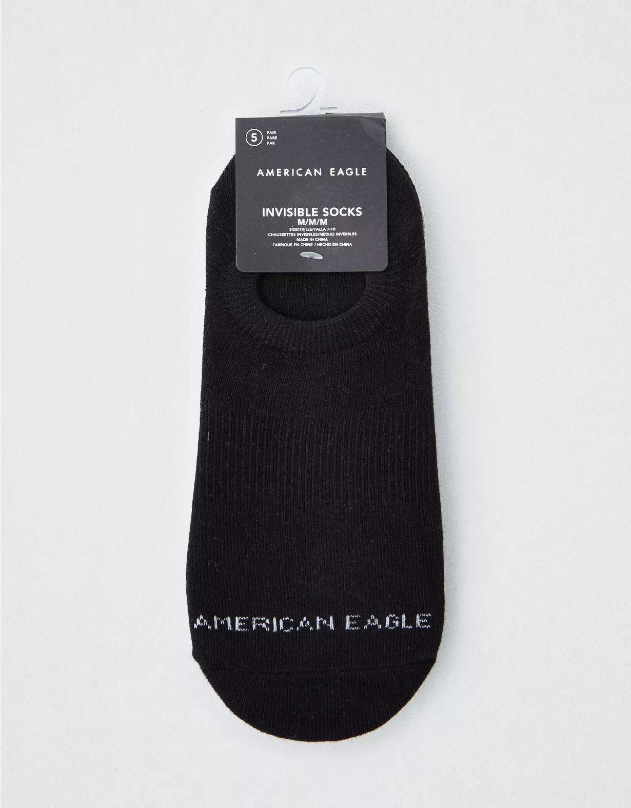 AEO Invisible Socks 5-Pack 4 AEO Invisible Socks 5-Pack - Image 2