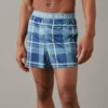 AEO Plaid Ultra Soft Pocket Boxer Short -HypeWardrobe Store 1237 0029 400 of