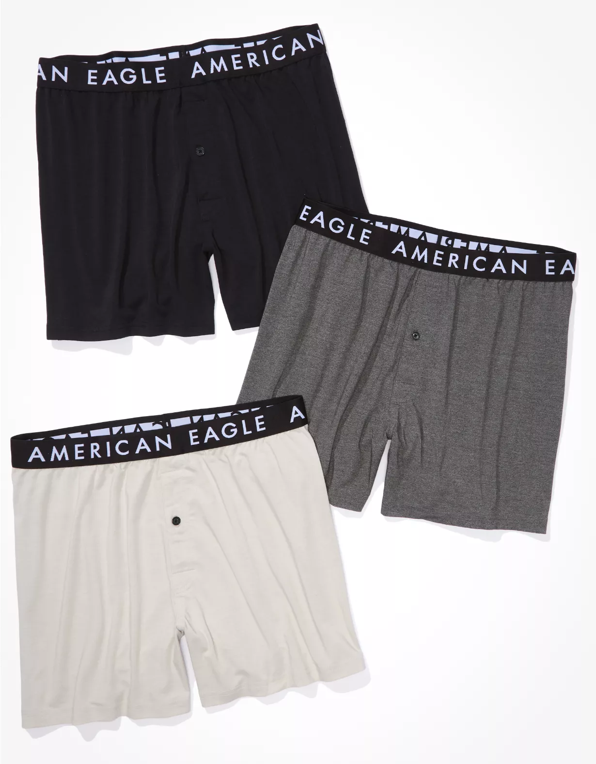 AEO Ultra Soft Boxer Short 3-Pack 3 AEO Ultra Soft Boxer Short 3-Pack