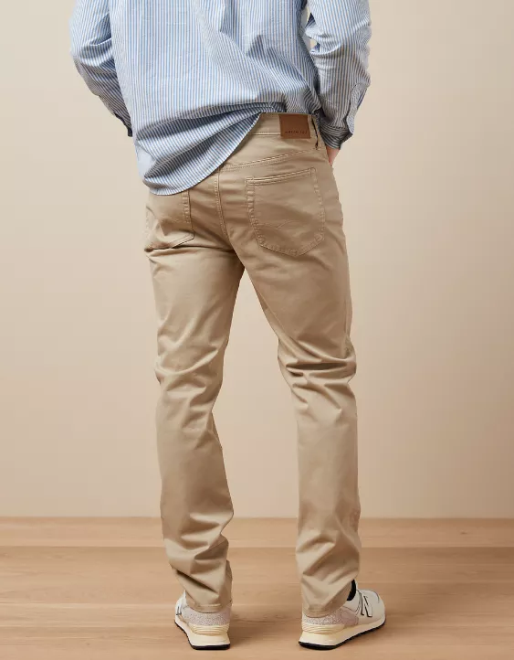 AE Flex Soft Twill Slim Straight Pant 4 AE Flex Soft Twill Slim Straight Pant - Image 2