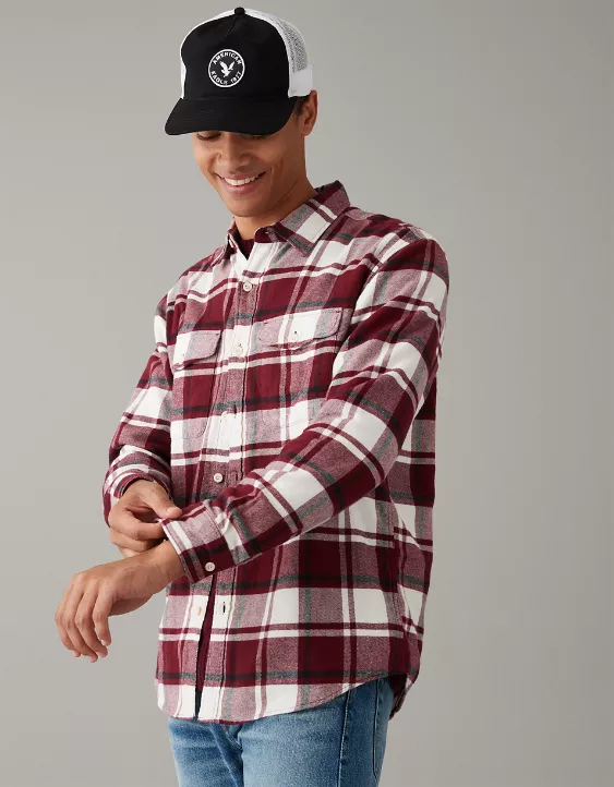 AE Super Soft Flannel Shirt 4 AE Super Soft Flannel Shirt - Image 2