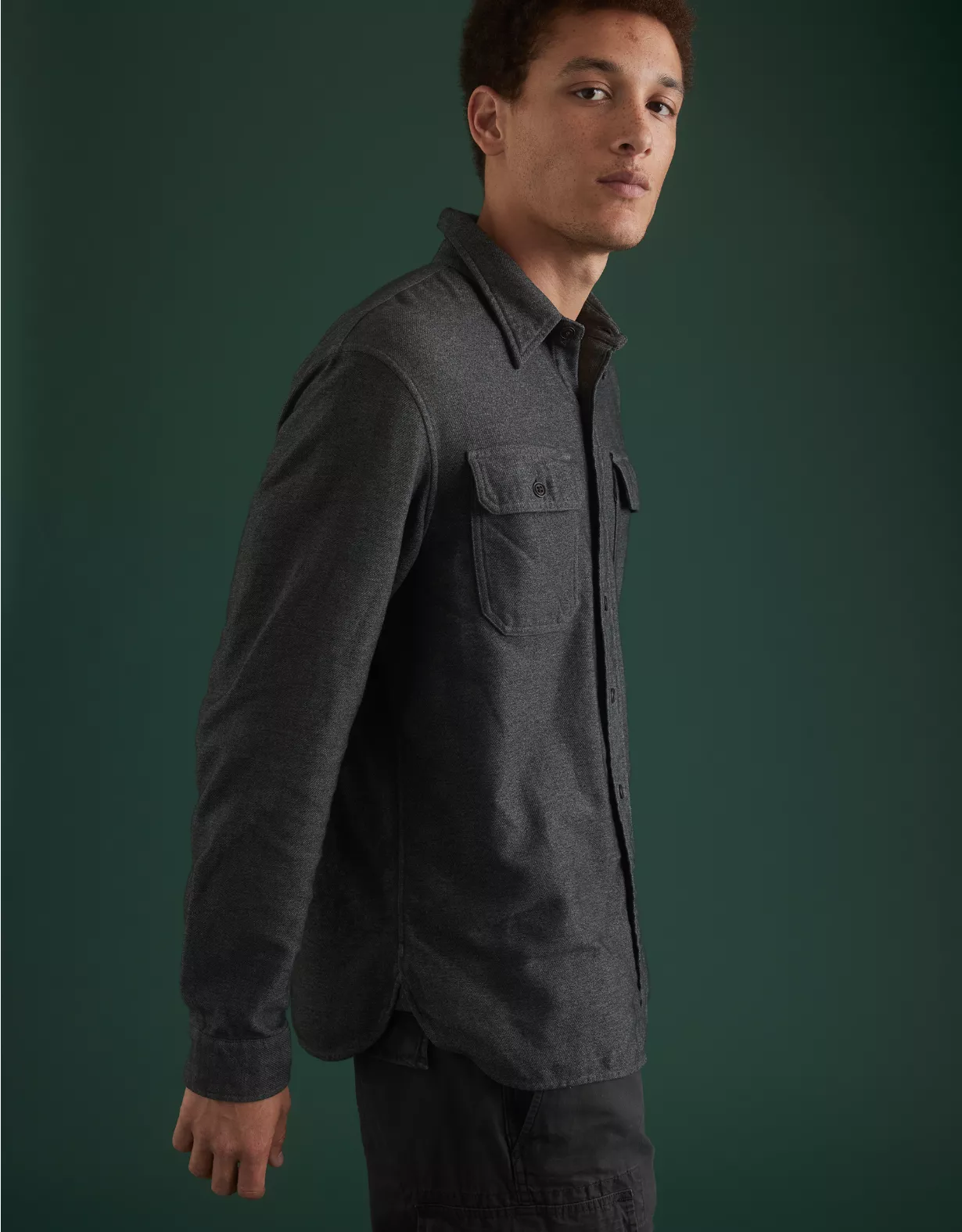 AE77 Premium Brushed Twill Workshirt 3 AE77 Premium Brushed Twill Workshirt