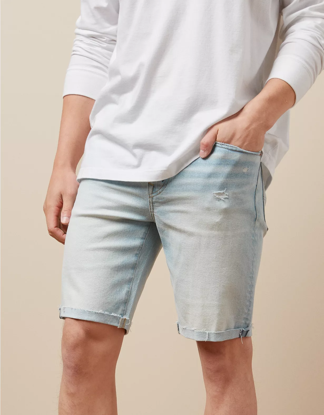 AE AirFlex+ Ultrasoft 9" Denim Short 3 AE AirFlex+ Ultrasoft 9" Denim Short