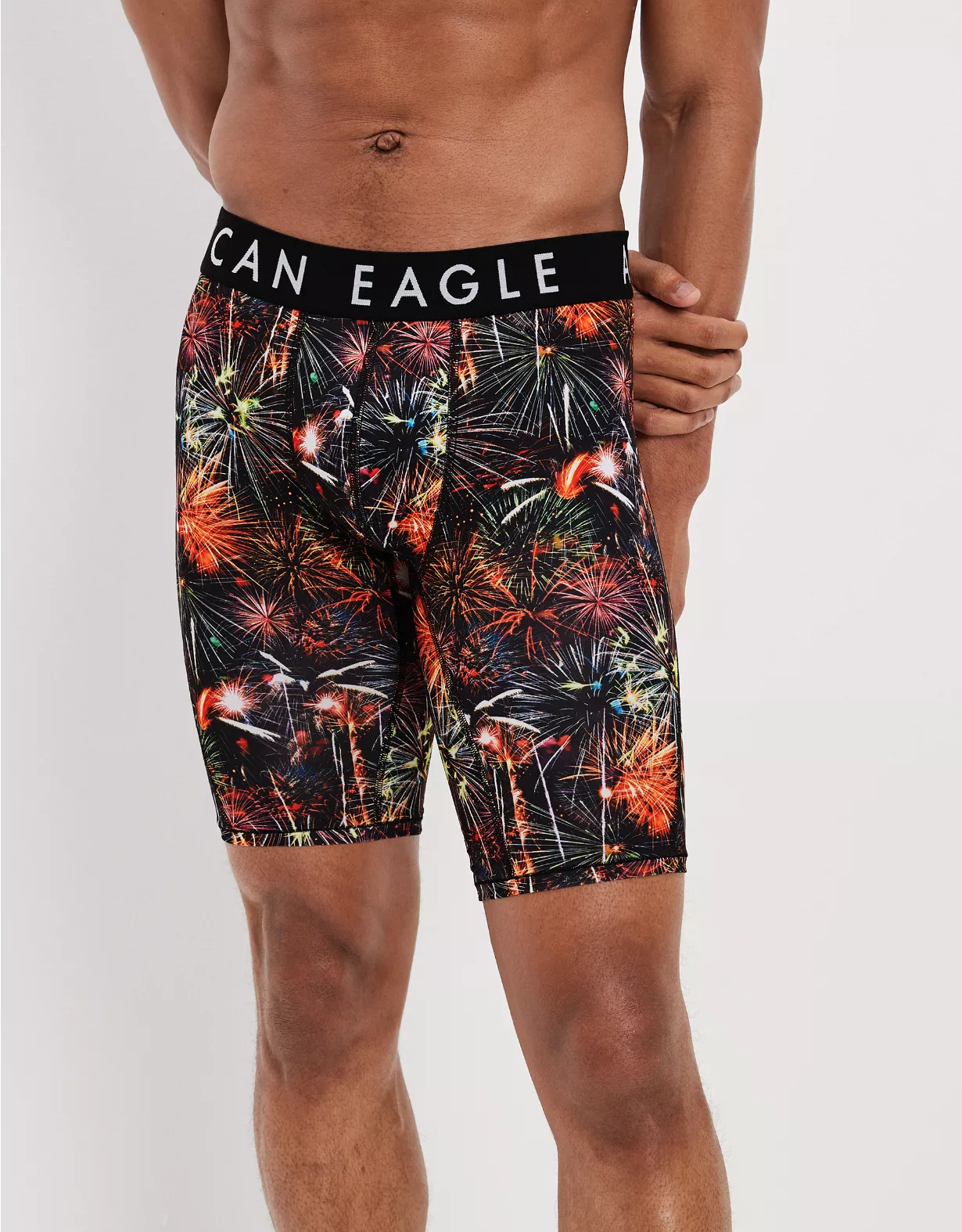 AEO Fireworks 9" Flex Boxer Brief 3 AEO Fireworks 9" Flex Boxer Brief