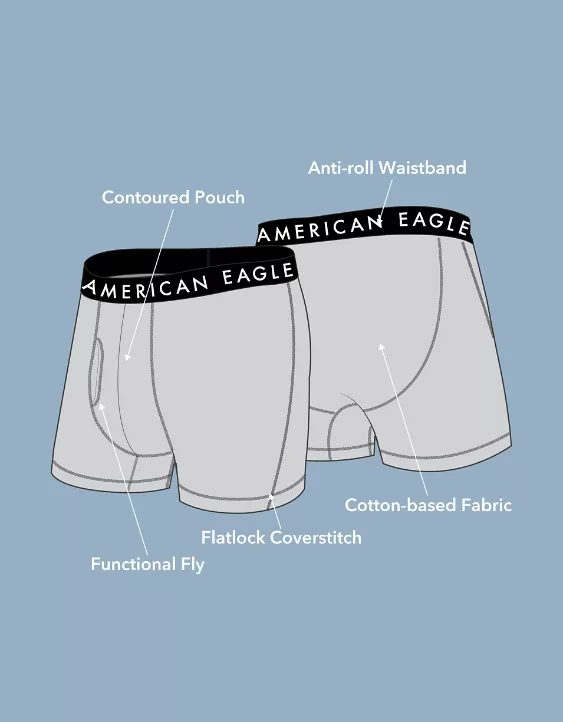 AEO 4.5" Classic Boxer Brief 5-Pack 5 AEO 4.5" Classic Boxer Brief 5-Pack - Image 3